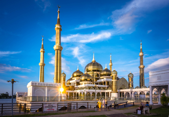 La mosquée de cristal