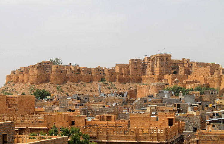 Jaisalmer, nicknamed the Golden City