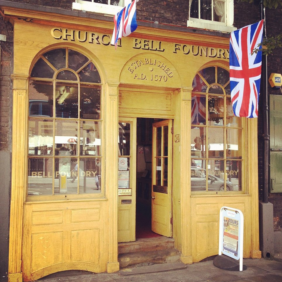 Whitechapel Bell Pengecoran - harta karun di London - Londra | Secret World Trip Planner