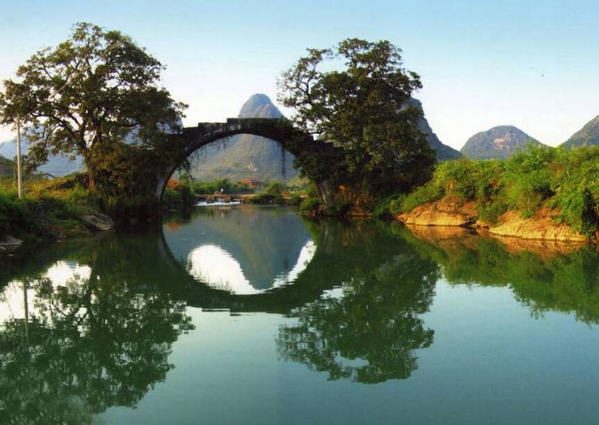 Ing Fuli Bridge, kuna bridge watu - Guilin | Secret World Trip Planner