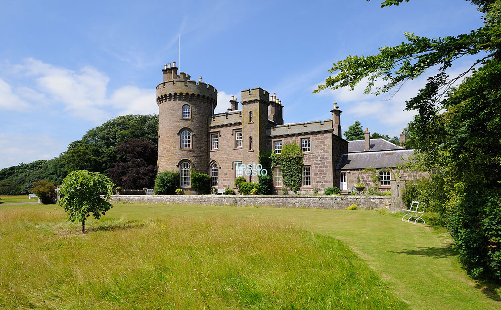 Secret castle. Dunninald Castle. Castle of Secrets.