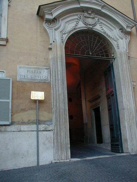 Le palais du Marquis del Grillo