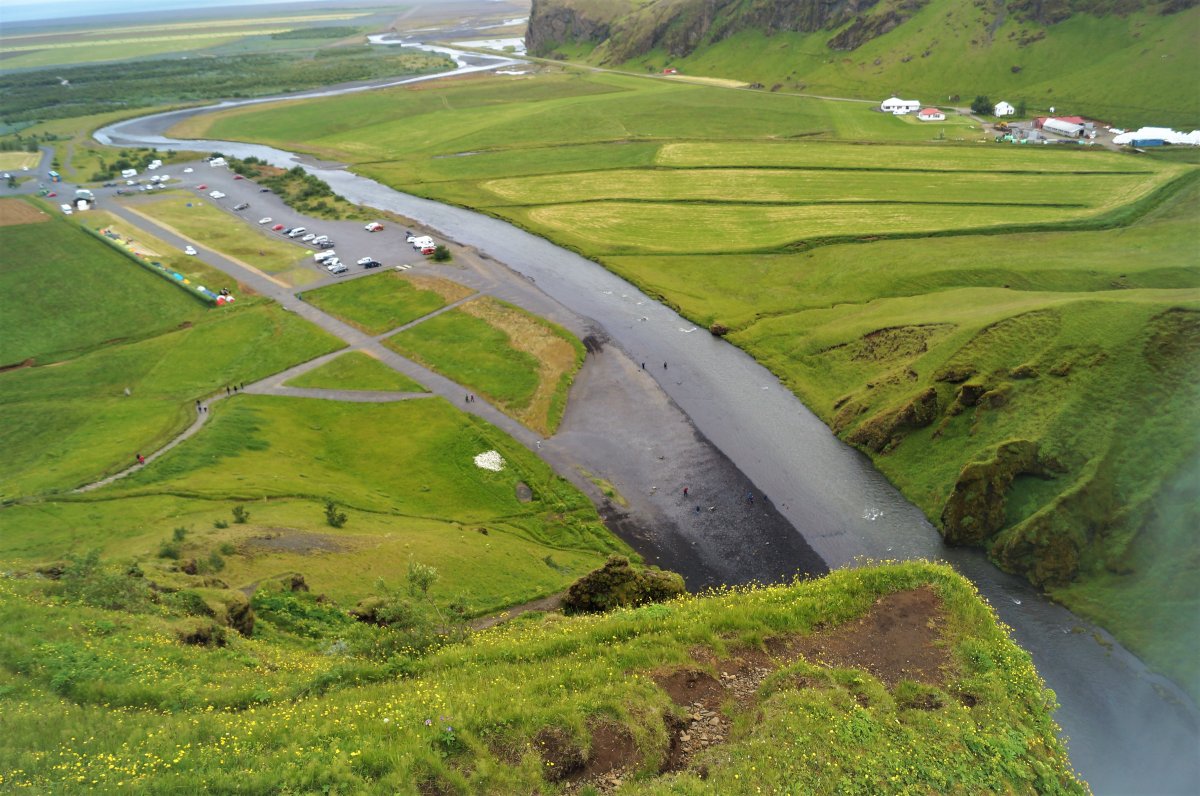 斯科加瀑布:超越瀑布,探索秘密山谷 - Skogafoss Stairs | Secret World Trip Planner