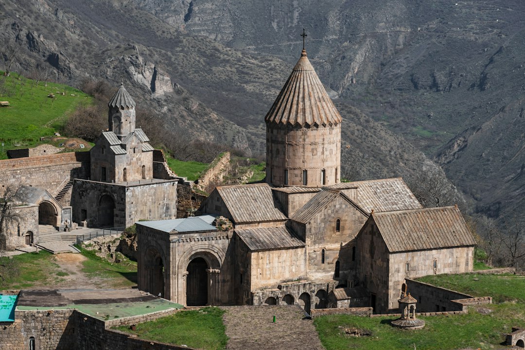 Tatev: Sunset Over Vorotan Gorge from Armenian Monastery - 3218 | Secret World Trip Planner
