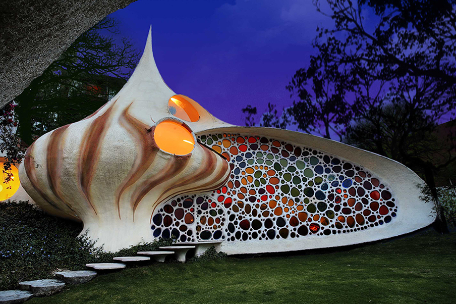 鹦鹉螺之家-一个梦幻般的房子形状像一个贝壳。 - Naucalpan de Juárez | Secret World Trip Planner