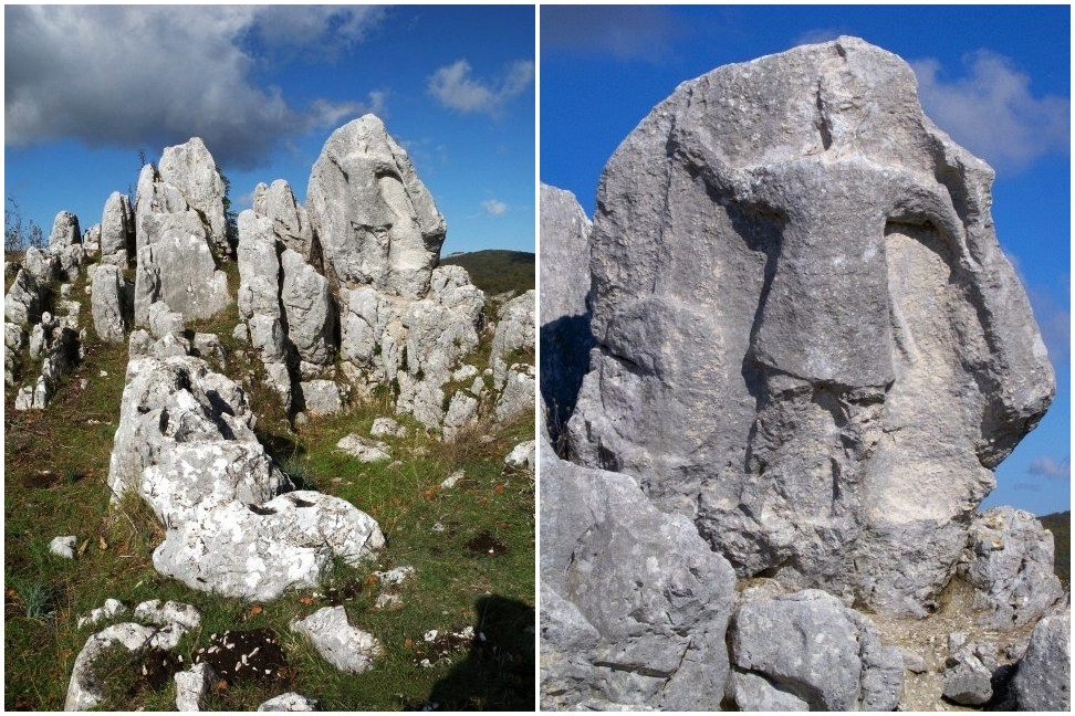 Antece egy 2500 éves kő harcos
