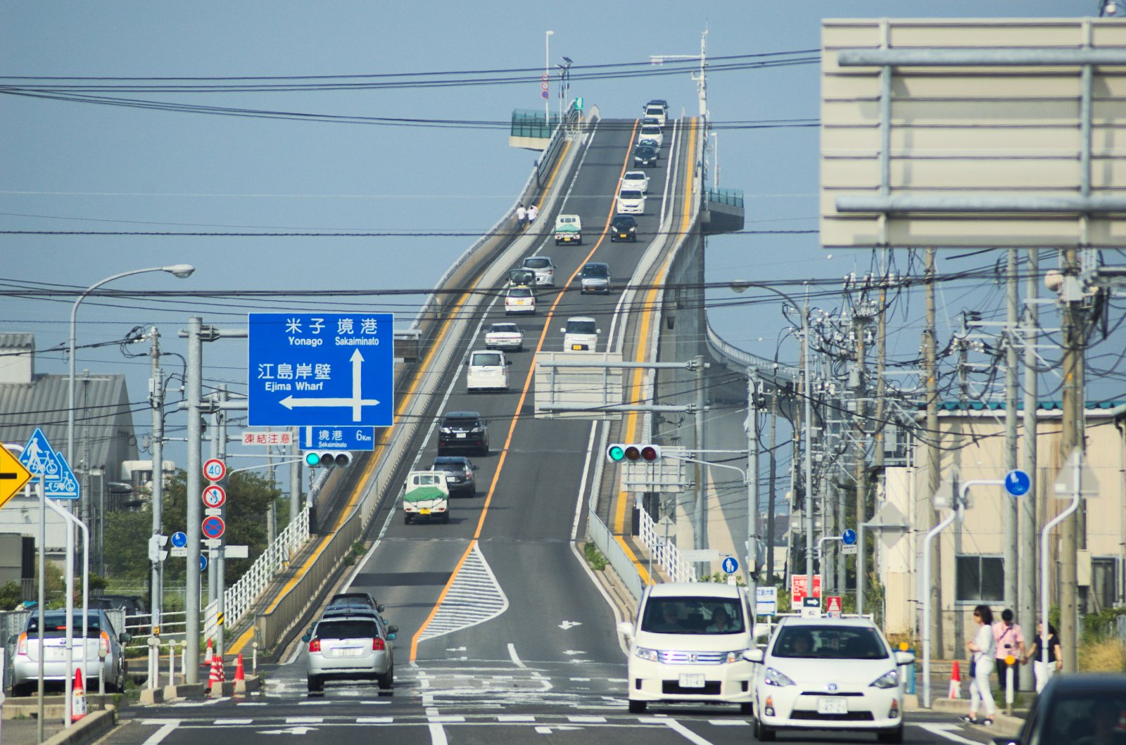 Eshima Ohashi, the “Rollercoaster Bridge” - Matsue | Secret World Trip Planner