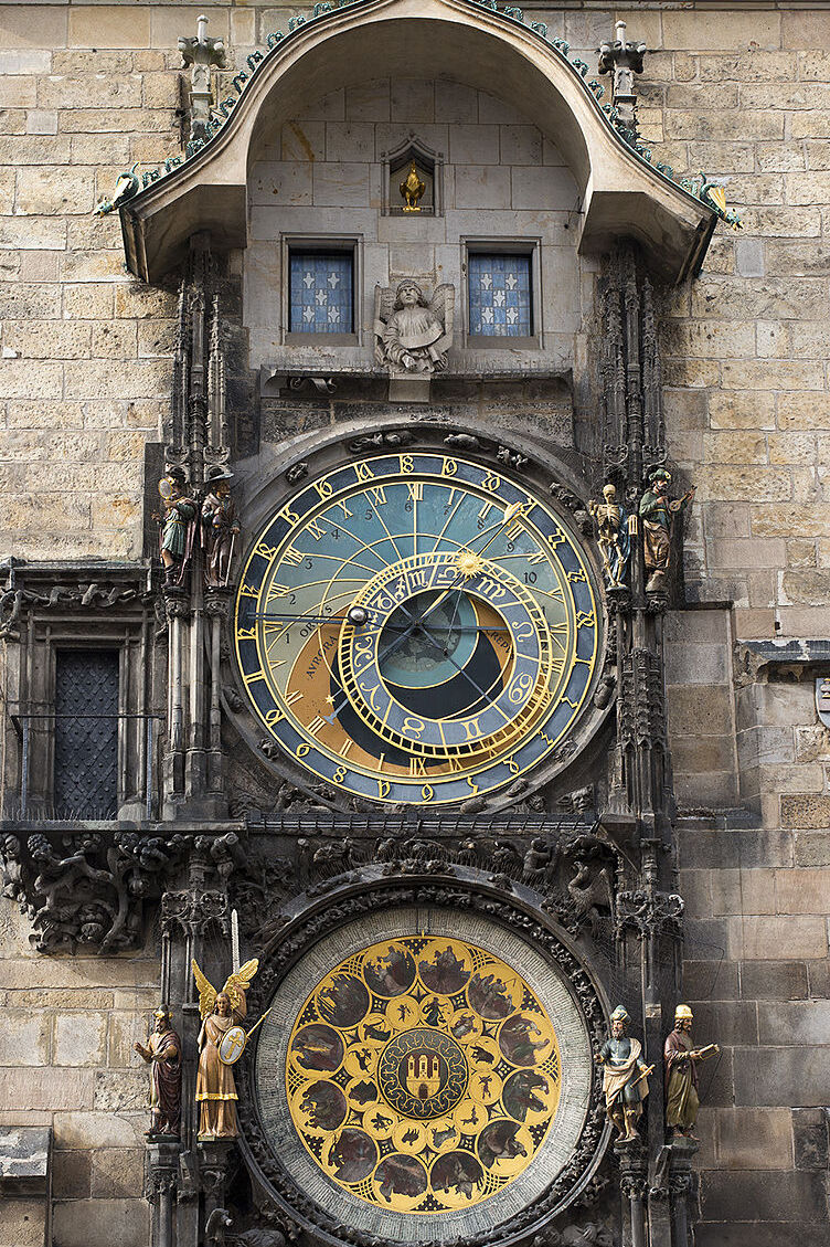 El reloj astronómico de Praga