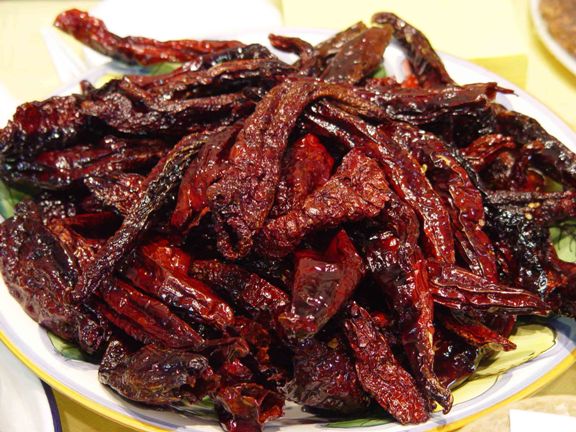 Pepperoni cruschi دی Senise PGI