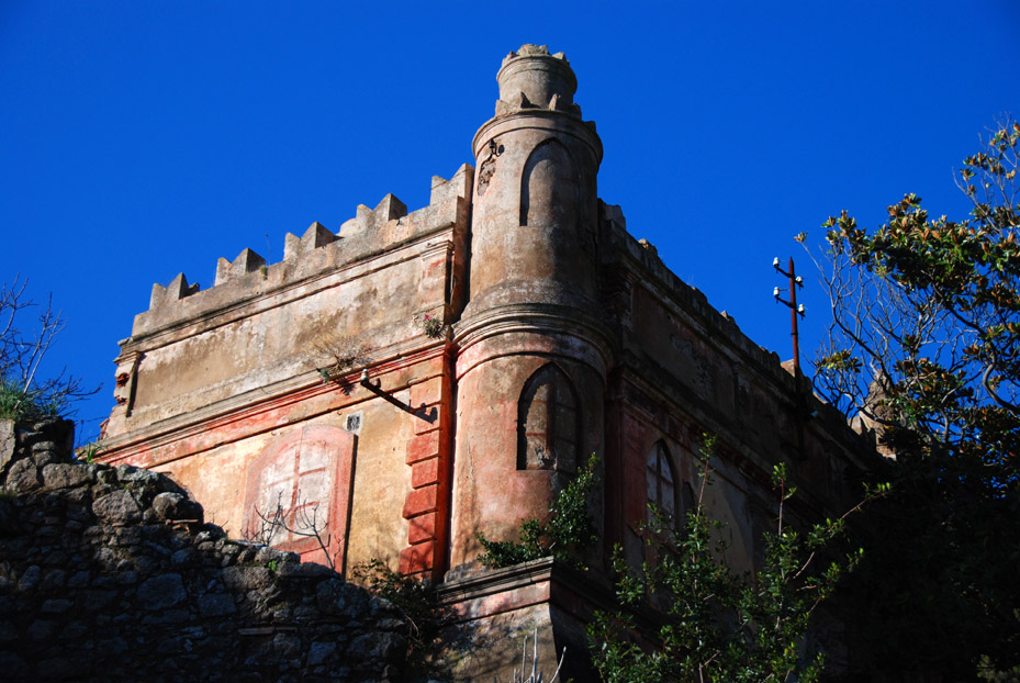 Antigua prisión de la isla de Capraia
