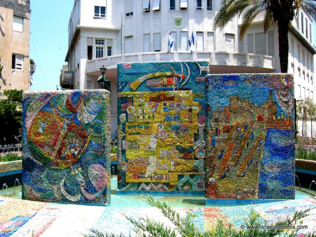 Mozaični vodnjak Nahuma Gutmana - Tel Aviv-Yafo | Secret World Trip Planner