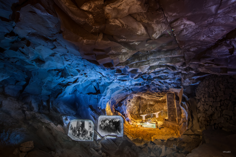 Cueva de la piedra Volvic
