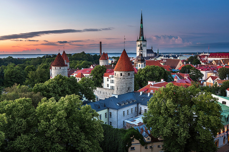 Tallinn: Schloss Toompea