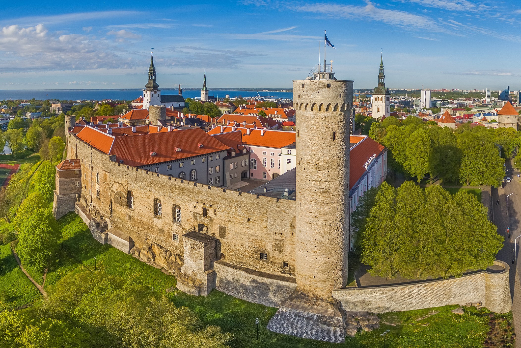 Tallinn: Schloss Toompea