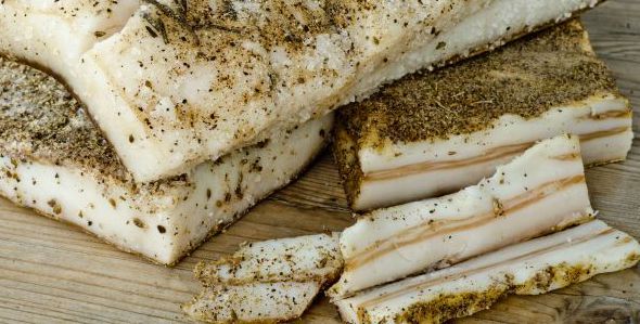 Lemak babi Colonnata