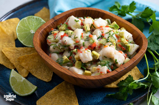 Ceviche, hidangan sejuk Panama — Colón