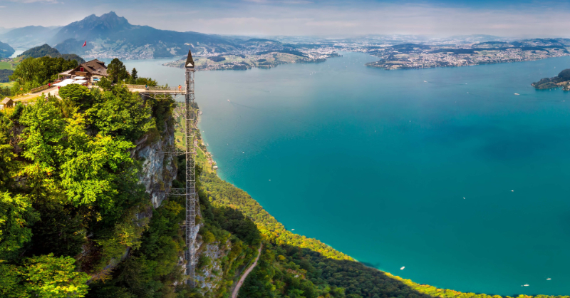 Dvigalo Hammetschwand - Bürgenstock, Švica - Bürgenstock | Secret World Trip Planner