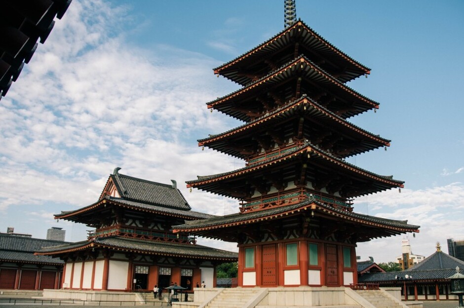 Shitennoji yra viena iš seniausių Japonijos šventyklų - ?saka-shi | Secret World Trip Planner