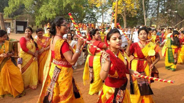 巴桑塔节(Basanta Utsav),"春节 - Santiniketan | Secret World Trip Planner