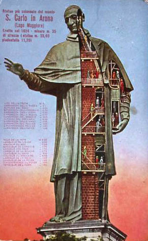 Colossus saka St. Charles Borromeo - Arona | Secret World Trip Planner