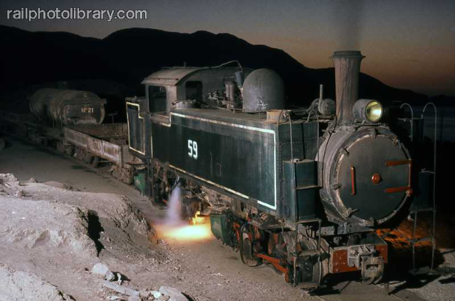 Världens sista överlevande Kitson Meyer 0-6-6-0T - Taltal | Secret World Trip Planner