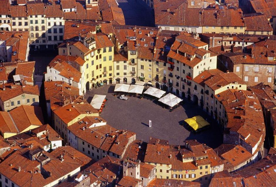 ПЛОШЧА амфітэатр, закрытая плошча Лукі - Lucca | Secret World Trip Planner