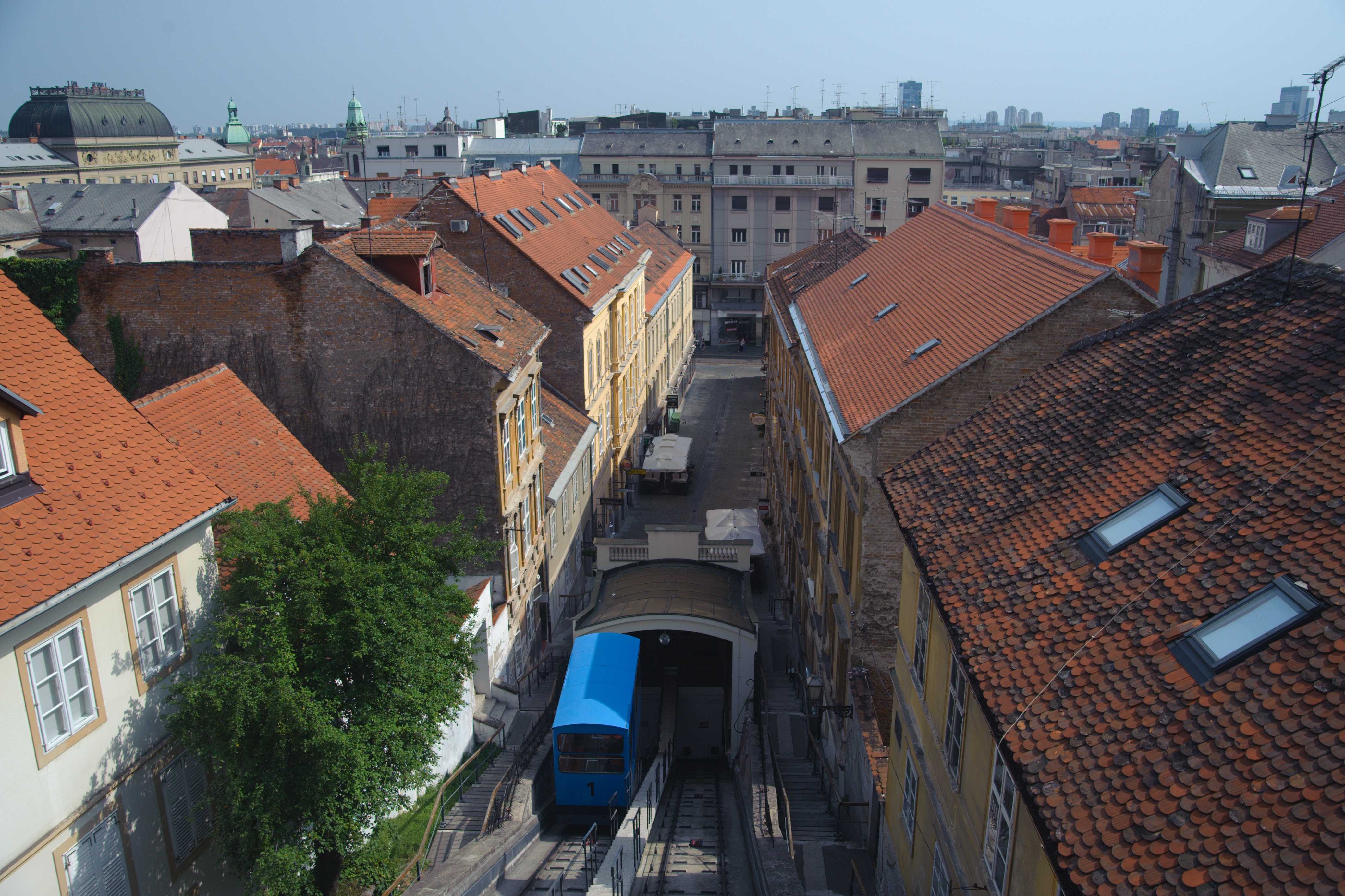 Zagreb: The shortest funicular in the world - Zagreb | Secret World Trip Planner