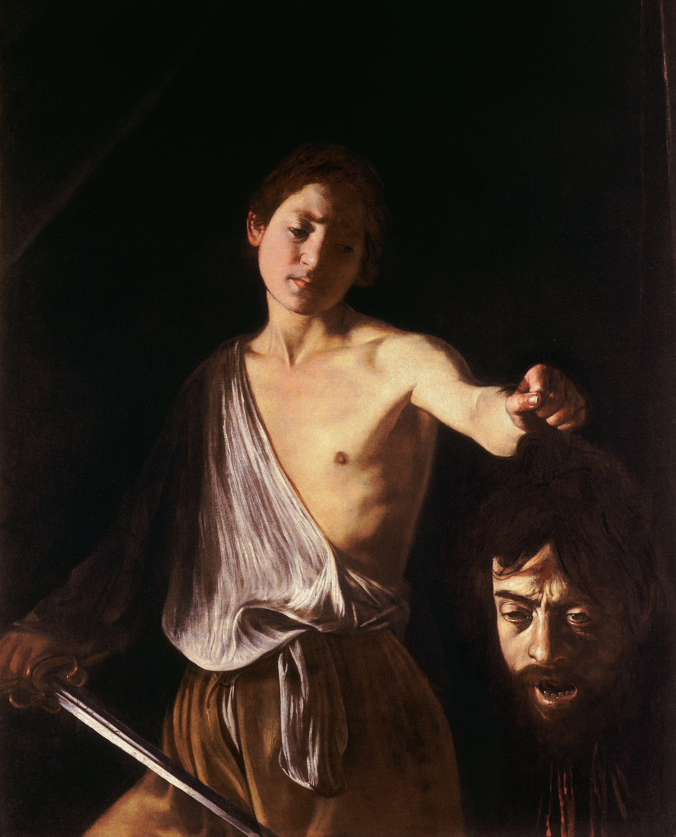 Rzym / Caravaggio: Dawid z głową Golia ...