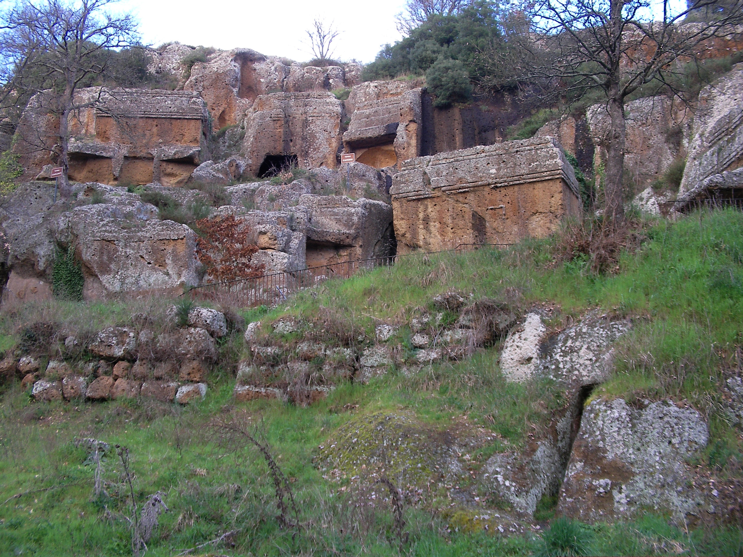 The ancient city of Norchia