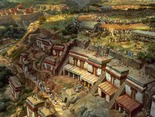 The ancient city of Norchia