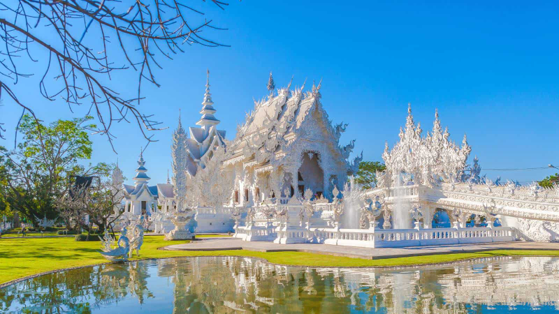 Wat Rong Khun Biała Świątynia