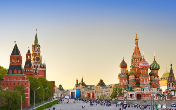 The largest square in the world: Moscow's Red Square
