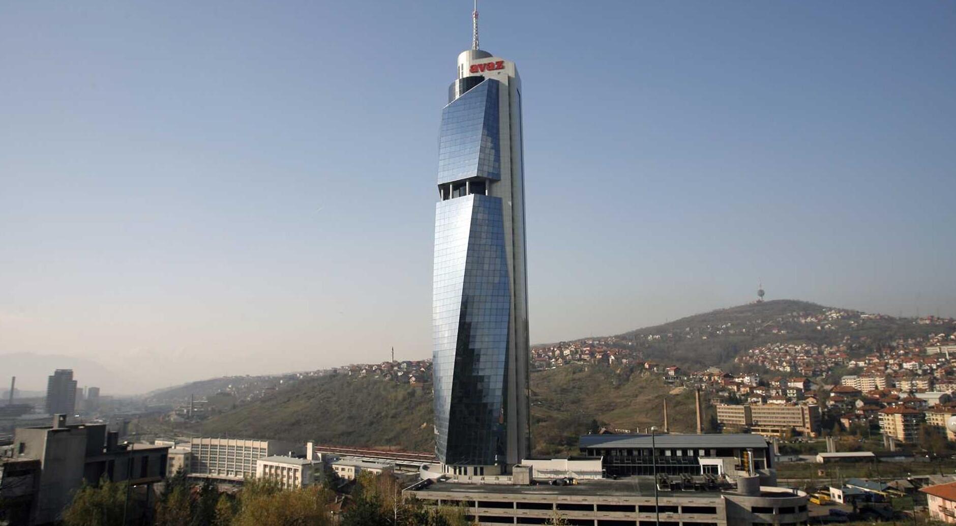 Najvyšší mrakodrap v Sarajeve: veža Avaz - Sarajevo | Secret World Trip Planner