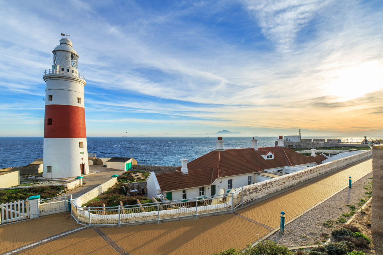 Gibraltar | Europa Point-Fyren - Gibraltar | Secret World Trip Planner