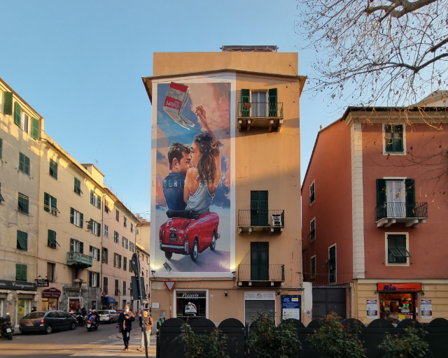 Op de muur project - Genova | Secret World Trip Planner