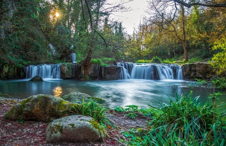 Air terjun dari Monte Gelato - Strada Comunale Monte Gelato | Secret World Trip Planner