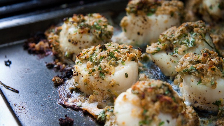 ტრიესტინის სტილის scallops