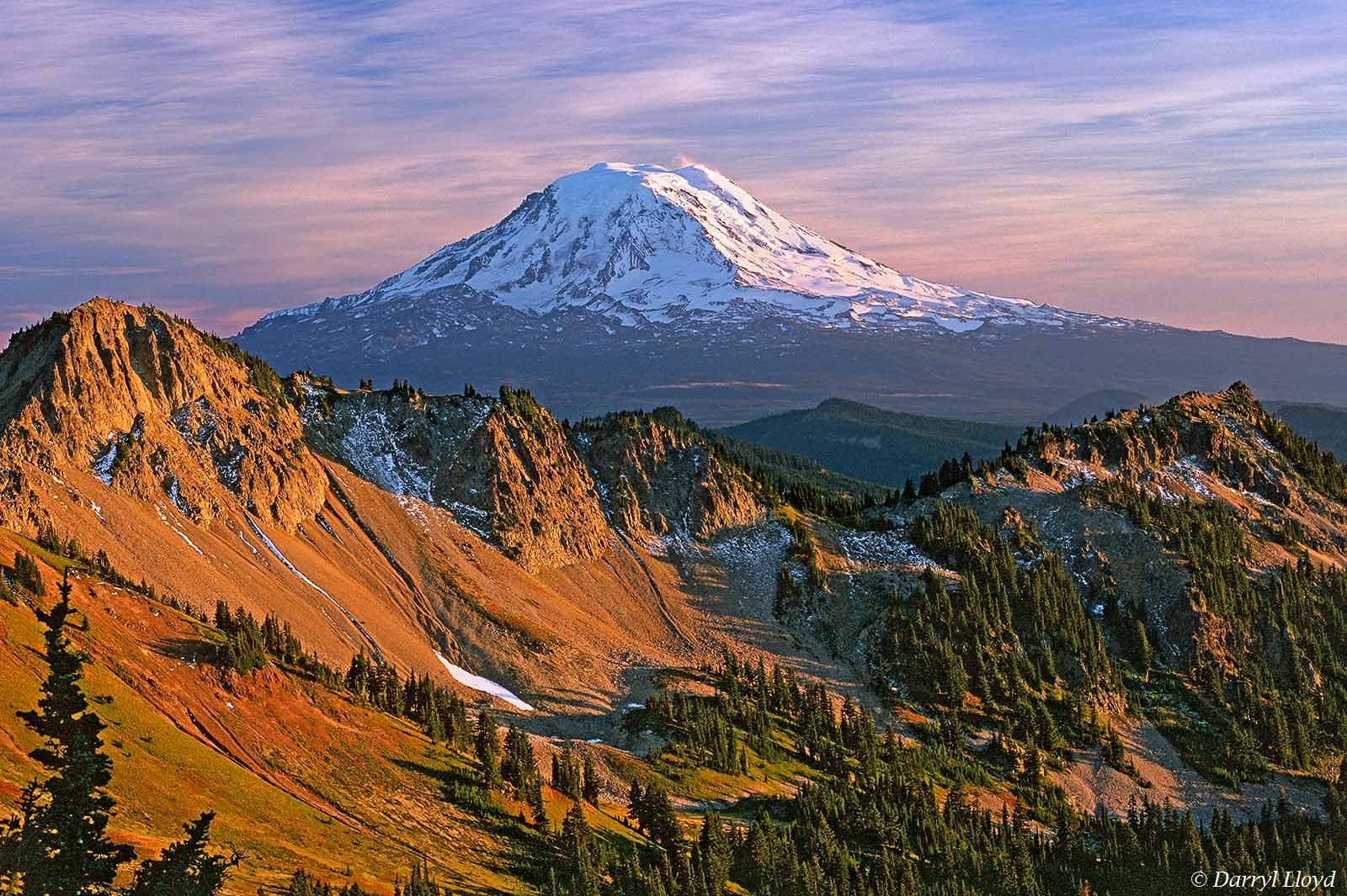 El Monte Adams, uno de los 5 volcanes de las montañas de Washington ...