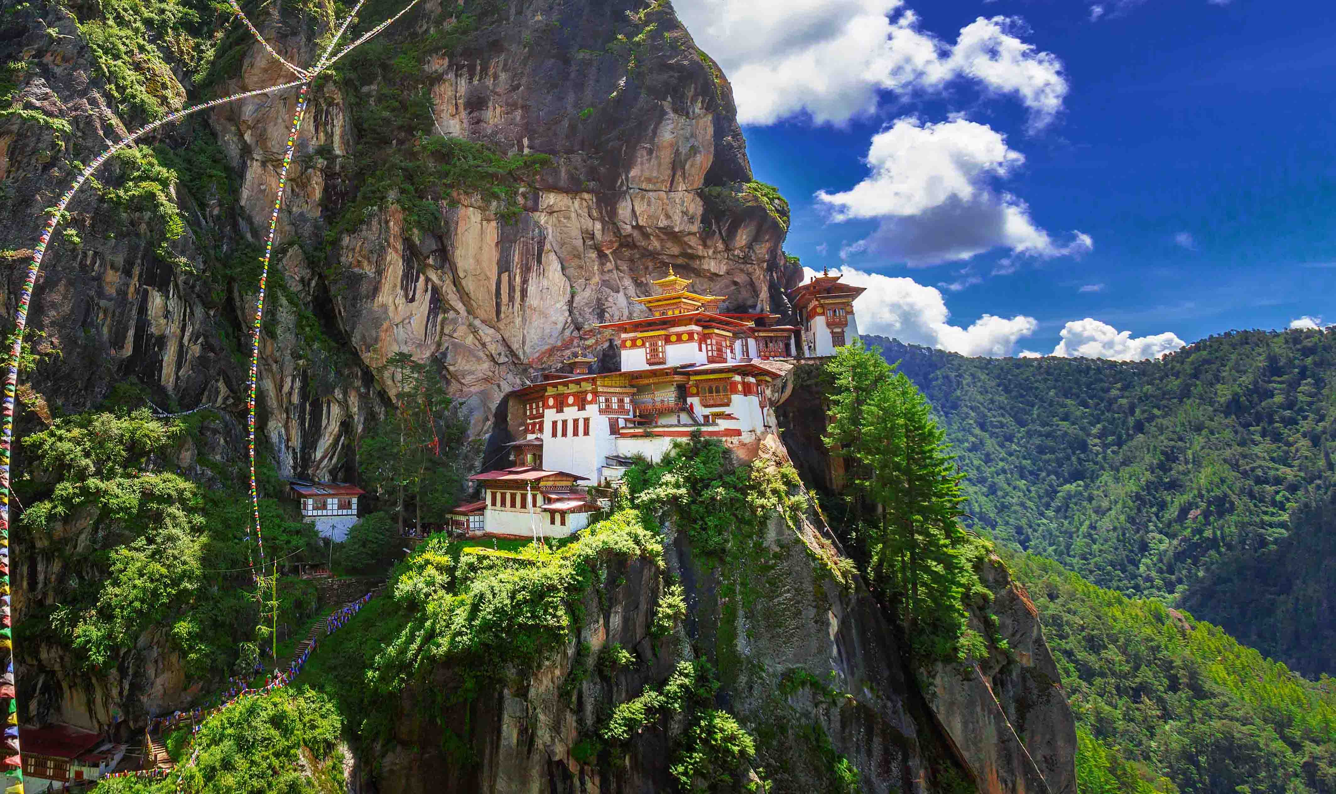 Bhutan Das Alte Kloster Takshang Gompa Secret World