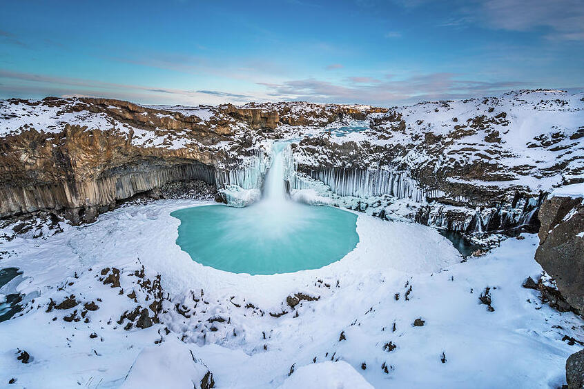 Aldeyarfoss, Izland egyik legszebb vízesése - Sprengisandsleið | Secret World Trip Planner