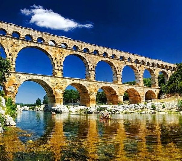 Jembatan Romawi Kuno / Wallpaper Spanyol Lengkungan Gang Beratap