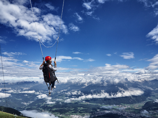 Hiiglaslik kiik Plan de Corones'i tipus - Plan de Corones | Secret World Trip Planner