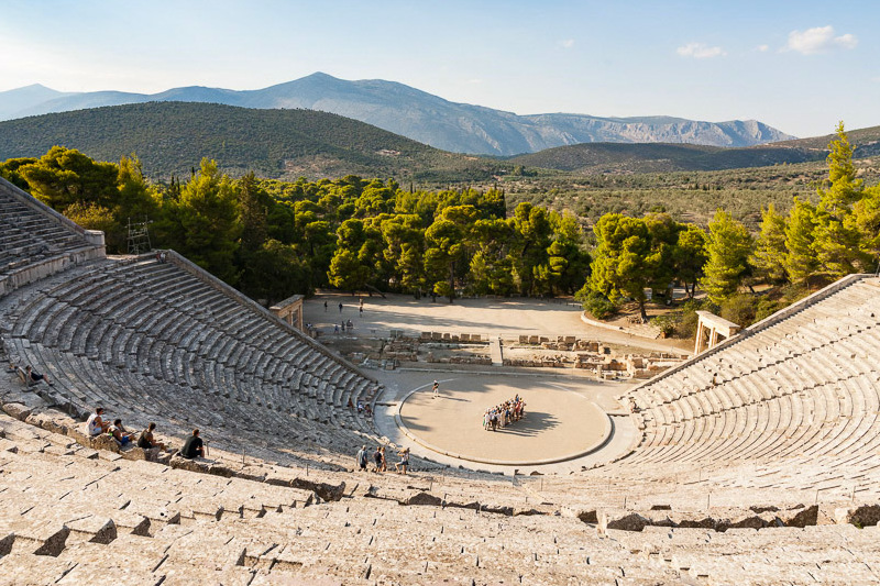 希腊：Epidaurus--游览Asklepion国家。 - Tripolis | Secret World Trip Planner