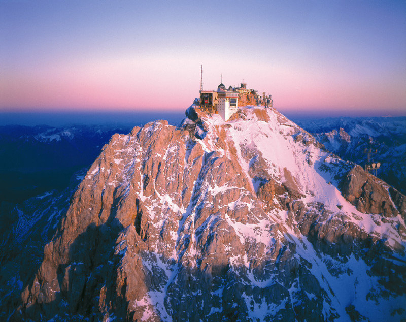 Zugspitze, Germany’s highest peak Secret World