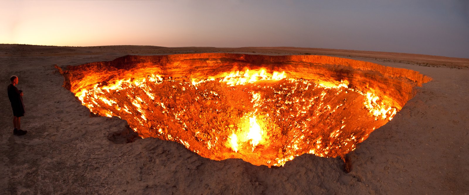 The Door to Hell” in Derweze, Turkmenistan | Secret World Trip Planner