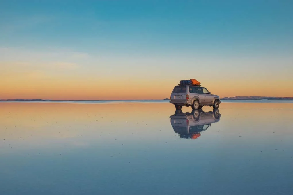 Salt lake Mirror-Bolivia